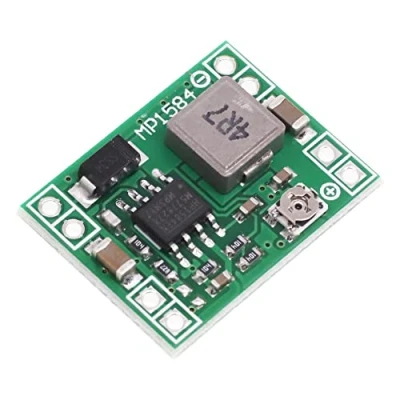 Imagen de DollaTek MP1584EN Ultra pequeño CC de Potencia 3A Descender módulo Ajustable Buck convertidor 24V a 12V 5V 9V 3V para Arduino
