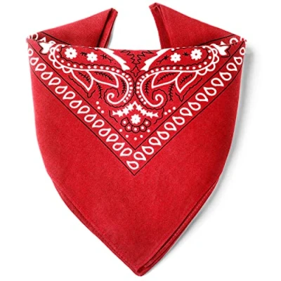 Imagen de Karl Loven EL BANDANA Estampado Paisley 100% Algodón Máximo grosor 20 Colores Exclusivos Negro (Modelo Mandala)