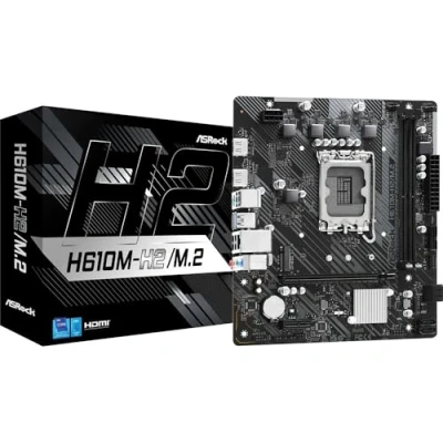 Imagen de ASRock Placa Base H610M H2/M.2 LGA 1700 Intel H610 Marca EAN: 4710483946929