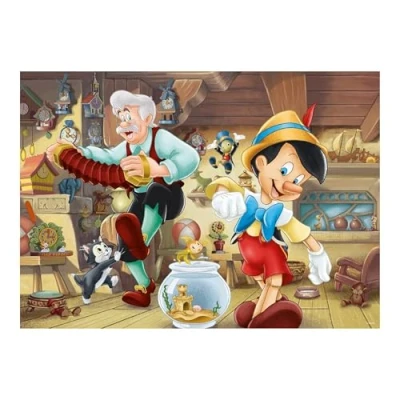 Imagen de Ravensburger 12000108 Pinocchio puzzle 1000 piezas adultos y niños a patir de 14 años, Disney, regalo Disney