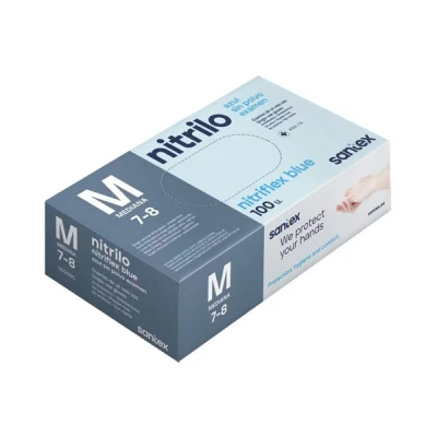 Imagen de Guante Nitrilo Sensitive T M 100U