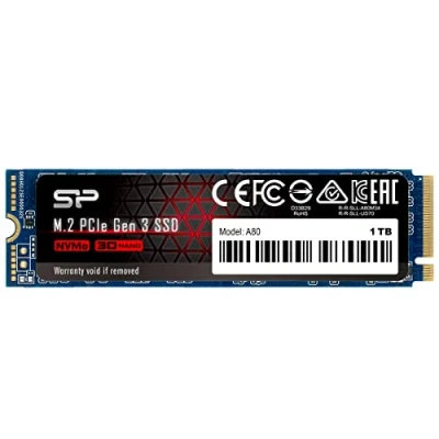 Imagen de Unidad de estado sólido PCIe Gen3x4 M.2 NVMe 1TB con velocidades lectura y escritura hasta 3400 MB/s 3000 (Silicon Power)