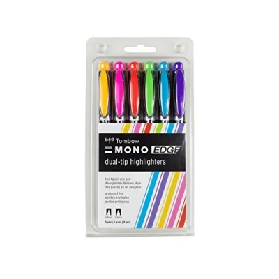 Imagen de Tombow WA TC 6P Mono Edge Rotulador (6 unidades, 180 x 10 2 cm)