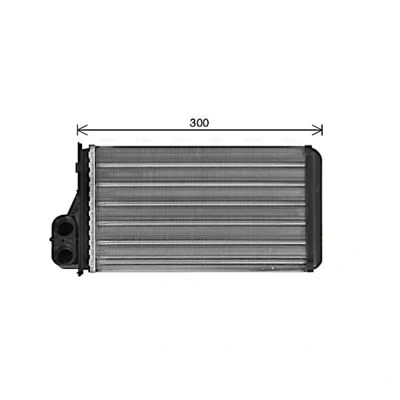 Imagen de Radiador de calefacción AVA COOLING DN6473