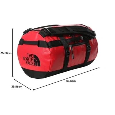 Imagen de The North Face BASE CAMP Duffel Unisex Bolsa de viaje, Talla: One Size, Forest olive/safety green/black