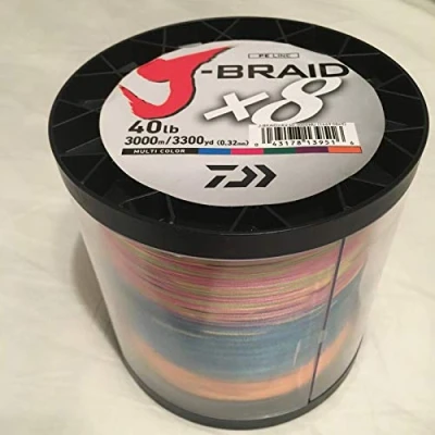 Imagen de Daiwa J Braid X8 0.28mm 1500m multi c Hilo trenzado