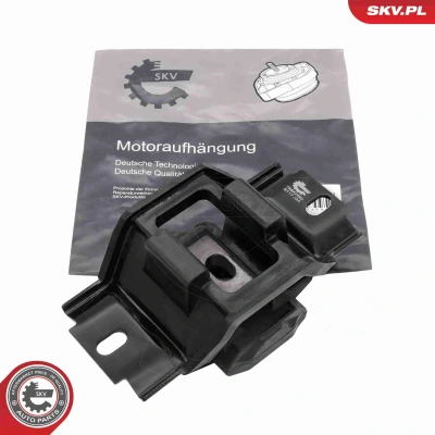 Imagen de ESEN SKV 75SKV062 Soporte de motor a la izquierda arriba Rodamiento Caucho metal Aluminio, 202mm 88mm FORD: FIESTA 5, Fusion Familiar