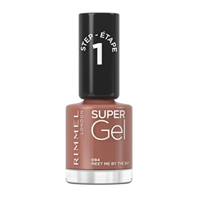 Imagen de Rimmel London Super Gel, Esmalte de uñas, 094 Meet Me By The Bay, 12 ml