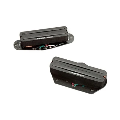 Imagen de Seymour Duncan Humbucker sTHR 1S formato simple Micro Kit para la guitarra eléctrica Negro