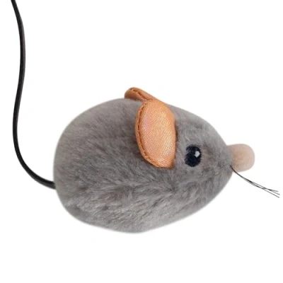 Imagen de Petstages Squeak Mouse Juguete de Peluche con Hierba gatera para Gatos