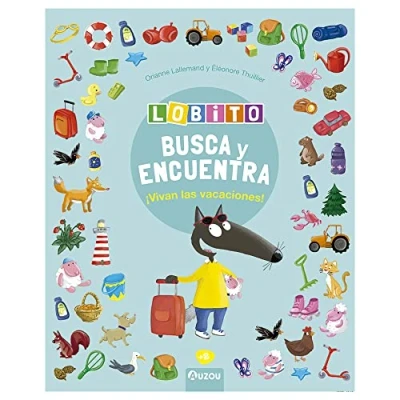 Imagen de Lobito Busca y encuentra Vivan las vacaciones