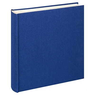 Imagen de walther design FA 508 L Álbum (30 x 30 cm, 100 páginas), Color Azul de Fotos, Lino