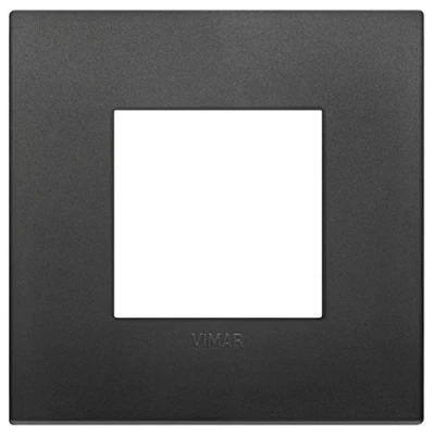 Imagen de Vimar serie arke Marco classic 2 módulos tecnopolimero negro