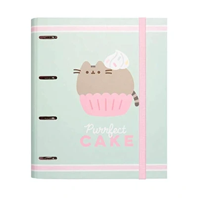 Imagen de Grupo Erik Archivador 4 anillas Pusheen Carpeta A4 tapa dura Material escolar y papeleria Vuelta al Cole