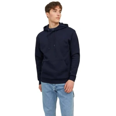 Imagen de Jack &amp; Jones Jjebradley HOOD Sudadera, Hombre, Talla: Large, Navy blazer