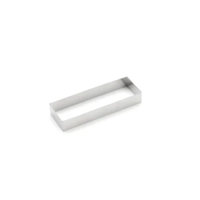 Imagen de De Buyer, ARO INOX RECTANGULAR 115X4CM HT 17mm,1,7 x 11,5 4 cm 3943.11