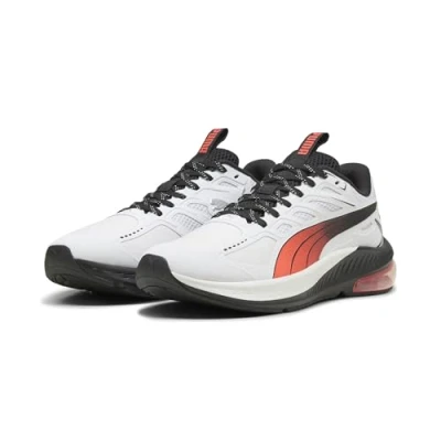 Imagen de PUMA X Cell Lightspeed, Zapatillas para Correr de Carretera Hombre, White Glowing Red, 48.5 EU