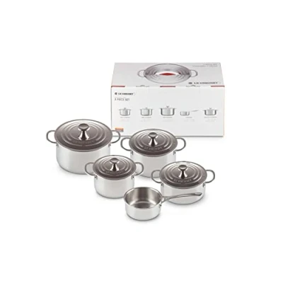 Imagen de Le Creuset Set 5 piezas de Acero Inoxidable Signature, 96605300000000