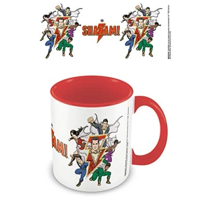 Imagen de Shazam Taza Interior Rojo Color The Power Of Friendship