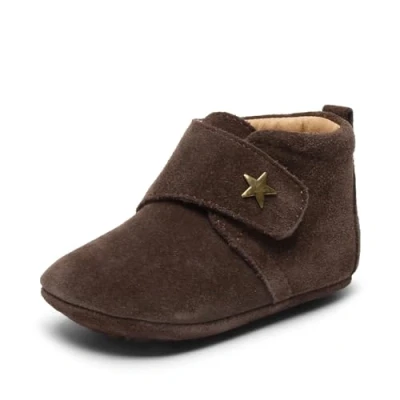 Imagen de Bisgaard Baby Star, Zapatillas de Estar Por Casa Unisex Niños, Marrón Oscuro, 25 EU