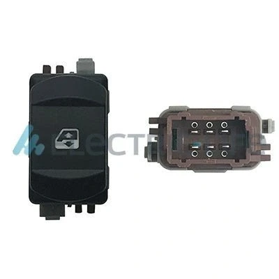 Imagen de ELECTRIC LIFE ZRRNI76007 Interruptor, elevalunas Delante, derecha RENAULT: MEGANE 2, 2 Coupe Cabriolet, Stufenheck