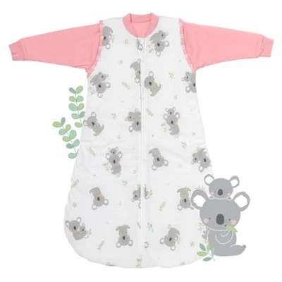 Imagen de Slumbersac Saco de dormir bebe para todo el año 18 36 meses Koala 2.5 Tog Oeko Tex niños con mangas largas 110 cm