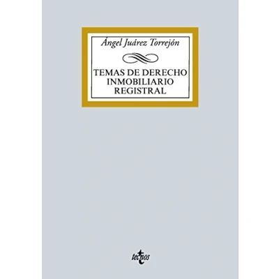 Imagen de Temas de Derecho inmobiliario registral (Derecho Biblioteca Universitaria Editorial Tecnos)