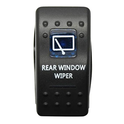 Imagen de LED Mafia Limpiaparabrisas trasero Interruptor basculante para coche, barco, camión, luz 12 V 24