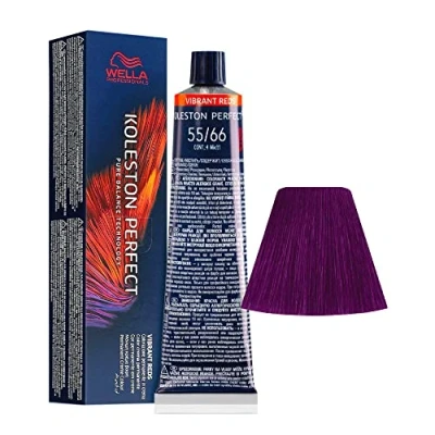 Imagen de Wella Professionals Koleston Perfect Me+ Vibrant Reds 60 ml 55/66 Light Intense Violet Brown