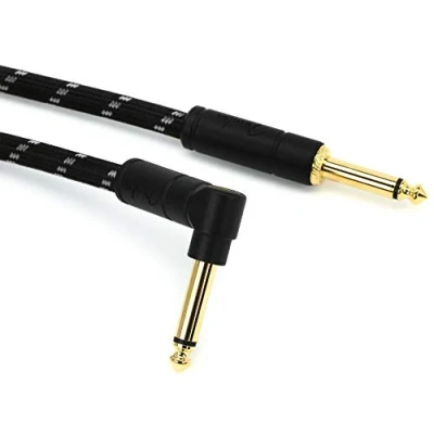 Imagen de Fender Cable Deluxe Series, 7,5 m, negro tweed angled