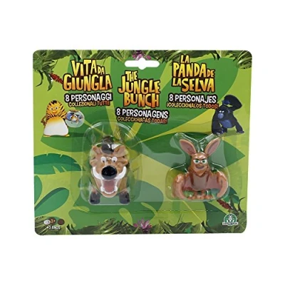 Imagen de Giochi Preziosi Personajes coleccionables de la película «La Panda Selva» 2 Figuras Batricia + Fred