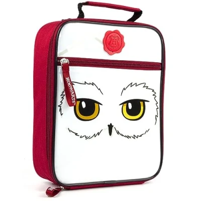 Imagen de Harry Potter Hedwig Owl Delivery Lunchbag Abraza la magia con estilo icónico Lleva contigo de Hogwarts Bolsa aislada que mantiene comida fresca Material duradero