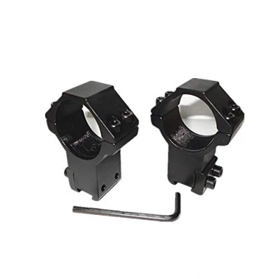 Imagen de HWZ 1&quot;/30mm Dovetail Scope Mount Rings Medium Profile for 11mm/20mm Picatinny Weaver (2 Pieces) (30mm,11mm,Hight)
