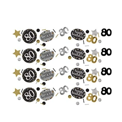 Imagen de Amscan 361653 34 G confeti de Shimmer y brillo (Pack 3)