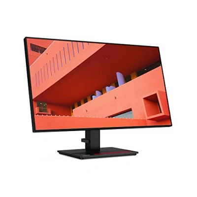 Imagen de Lenovo ThinkVision P27h 20 27.0&quot; QHD IPS Monitor 4 ms HDMI 1.4 + USB Type C DP 1.2 DP(Out) lados sin bordes con Ethernet Altavoces Regulable en altura Rotacion vertical la peana Negro