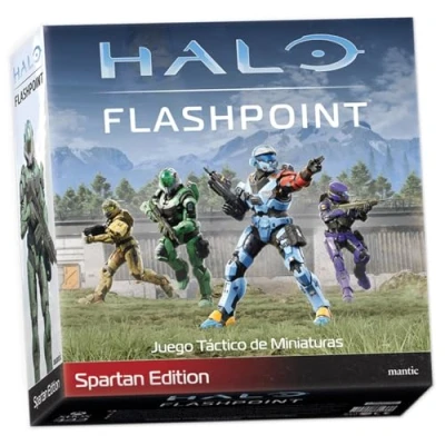 Imagen de Mantic Games Halo: Flashpoint Spartan Edition, Juego De Mesa Táctico Miniaturas, a Partir 14 Años, 2 4 Jugadores, 30 60 Minutos por Partida, Español