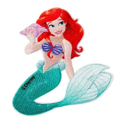Imagen de Mono Quick Parches para planchar de princesas Disney, Arielle Vaiana Mulan Belle UVM (14090 Arielle)