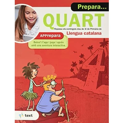 Imagen de Prepara... Quart. Llengua catalana (Quaderns estiu)