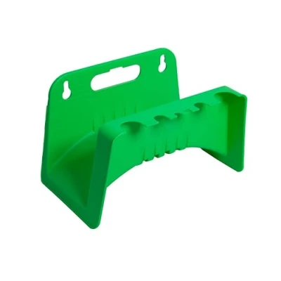 Imagen de BRICOMIRAS Soporte Manguera Jardin de plastico Colgador para el hogar Fabricado en ultraresistente Organizador mangueras Porta Pared Universal (1, Verde Claro)