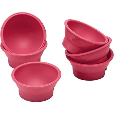 Imagen de Lurch FlexiForm 83021 Juego de 6 miniesferas para hornear pasteles en forma cabezas, pelotas, mariquitas, etc., 100% silicona platino sin BPA