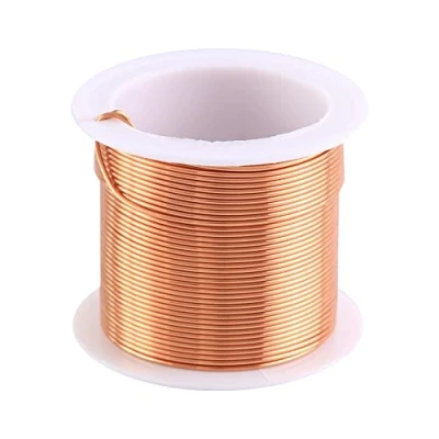 Imagen de Alambre de cobre, 10mx0.9mm Esmaltado Imán Bobina Cobre para Transformadores Inductores