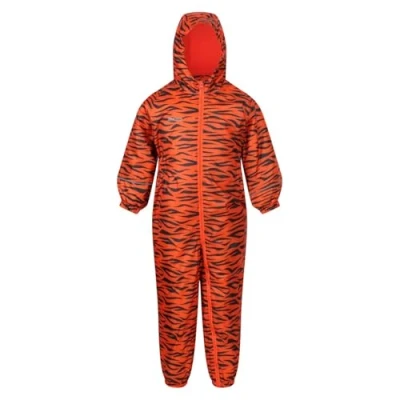 Imagen de Regatta Mono Splat II estampado impermeable pequeños aventureros para niños