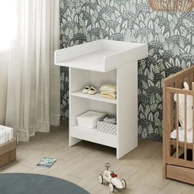 Imagen de Vicco Cómoda Cambiador Mona, Blanco/Blanco, 60 x 103.5 cm con