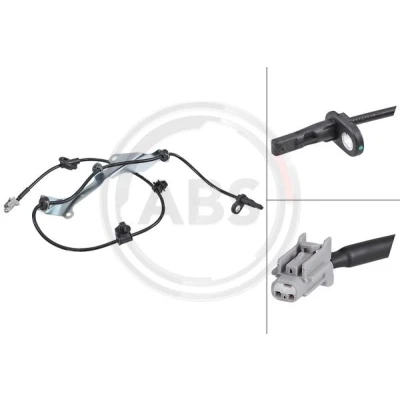 Imagen de A.B.S. 31957 Sensor de ABS activo 700 gris