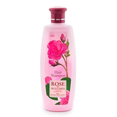 Imagen de Biofresh Rose of Bulgaria Champú para el cabello con agua de rosas natural todo tipo cabello, 500 ml