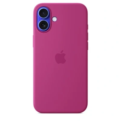 Imagen de Apple Funda de silicona con MagSafe para iPhone 16 Plus, Fucsia