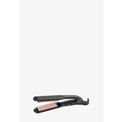 Imagen de BaByliss 2165CE Plancha de crimpar para crear volumen y textura, placas cerámica con turmalina 35 mm, 10 temperaturas 120 a 210, calentamiento instantáneo, punta agarre frío, Negro