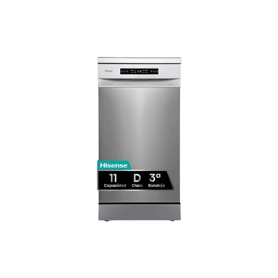Imagen de Hisense Hs543d10x Lavavajillas 45 Cm D 11 Cubiertos Blanco