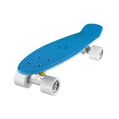 Imagen de Ridge Original 22&quot; Cruiser Skateboard, Unisex Youth, Rojo/Claro, 56 cm