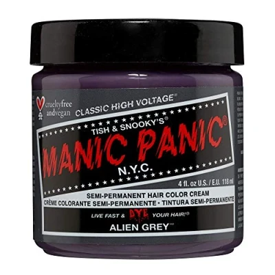 Imagen de Manic Panic Gris Alien, Sin crueldad, Vegano y vibrante 118ml